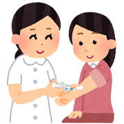 【キッズまゆ】　インフルエンザ　予防接種
