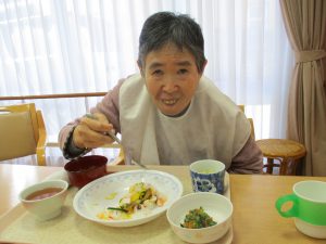 ひな祭りメニュー♪【デイサービスセンター七瀬】