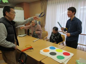 学生ボランティアさんと一緒に【デイサービスセンター七瀬】