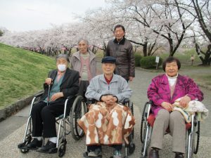 お花見外出～その①～